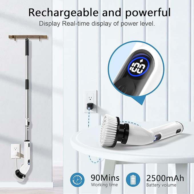 TUYU Electric Spin Scrubber - Waterproof