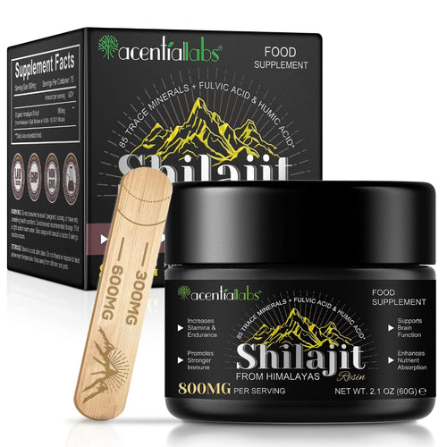 "Organic Shilajit Resin - Boost Stamina